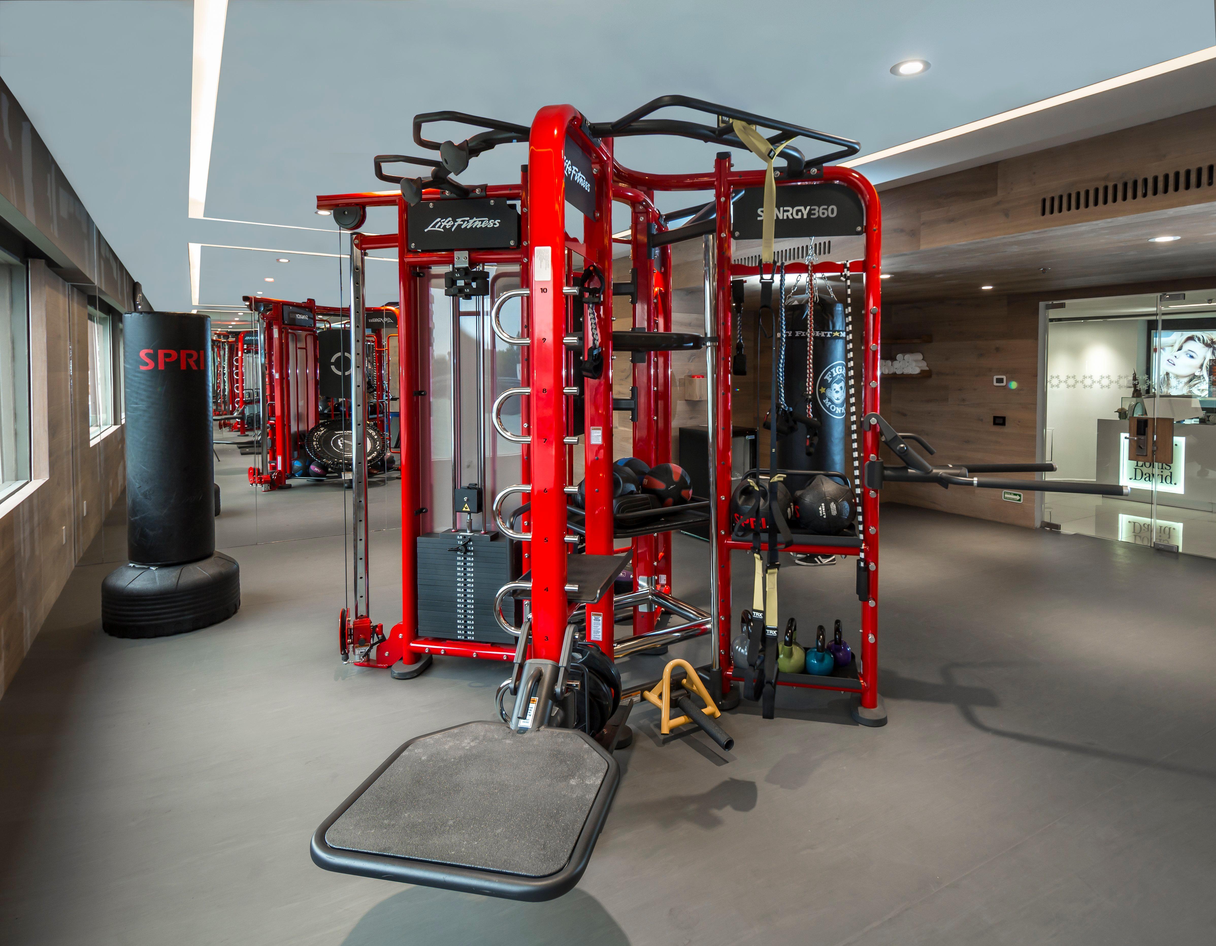 Presidente Intercontinental Mexico City By Ihg Ngoại thất bức ảnh The gym at the 2018 edition of the World Economic Forum