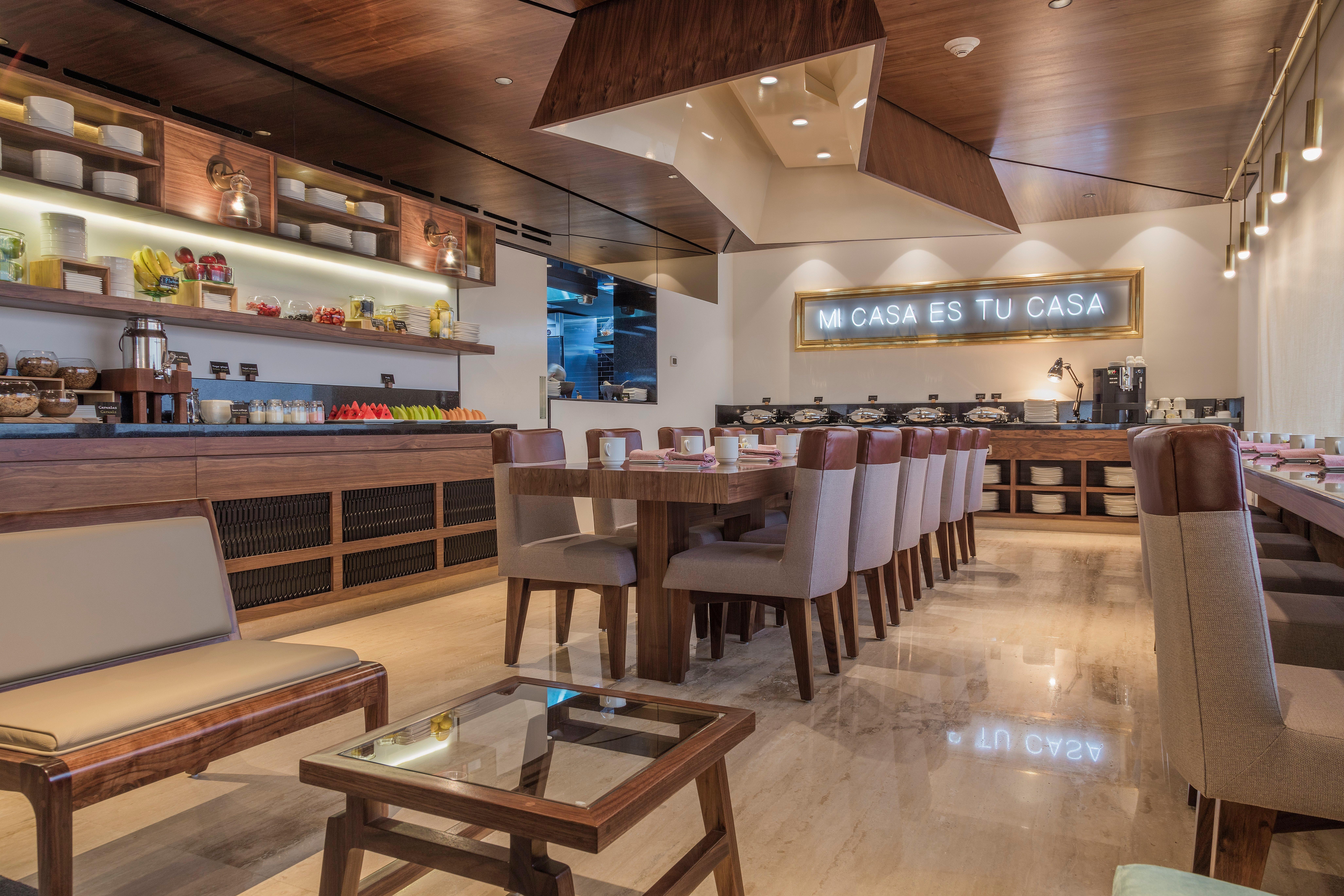 Presidente Intercontinental Mexico City By Ihg Ngoại thất bức ảnh Restaurant in the hotel