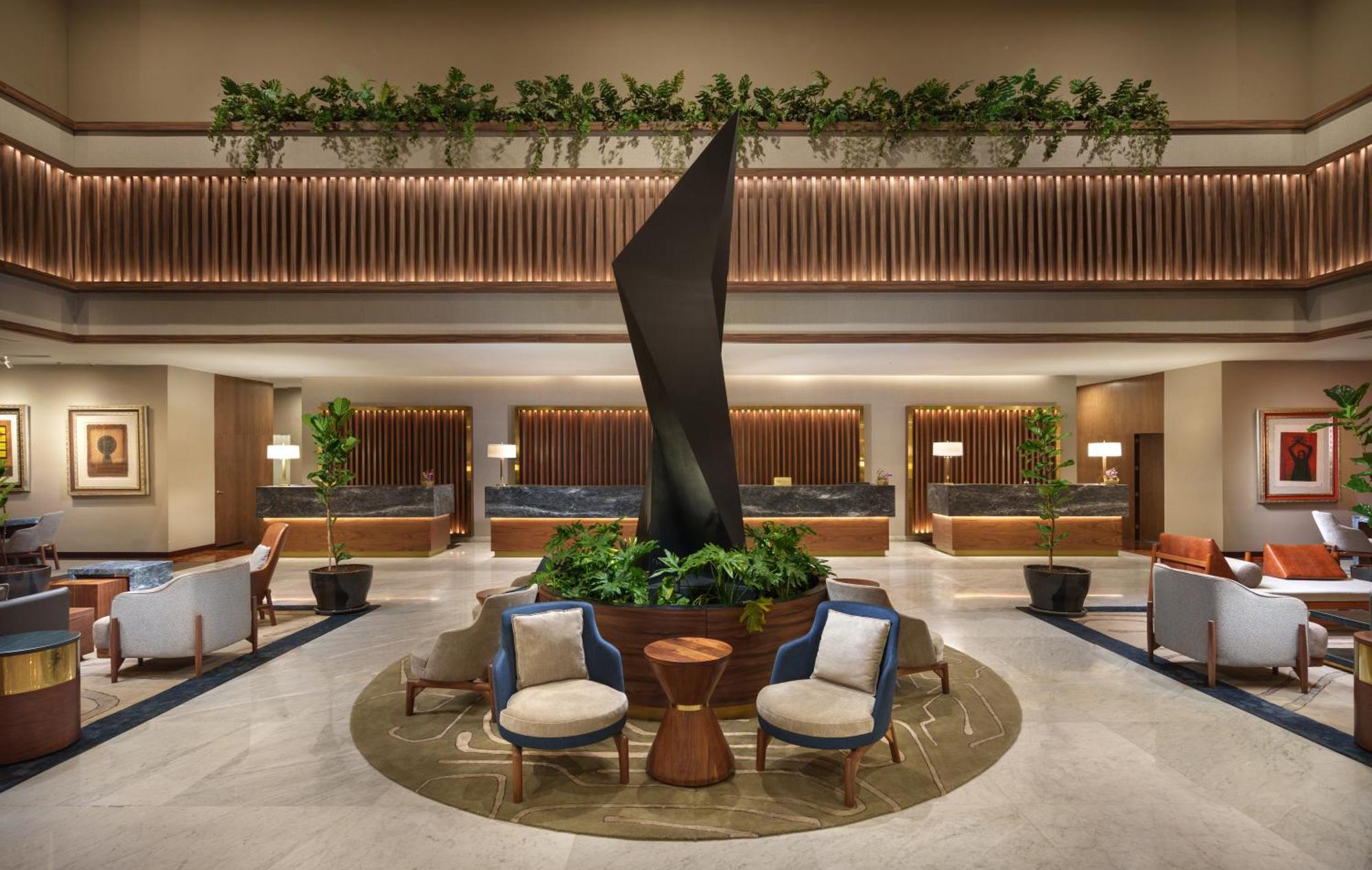 Presidente Intercontinental Mexico City By Ihg Ngoại thất bức ảnh The lobby of the hotel