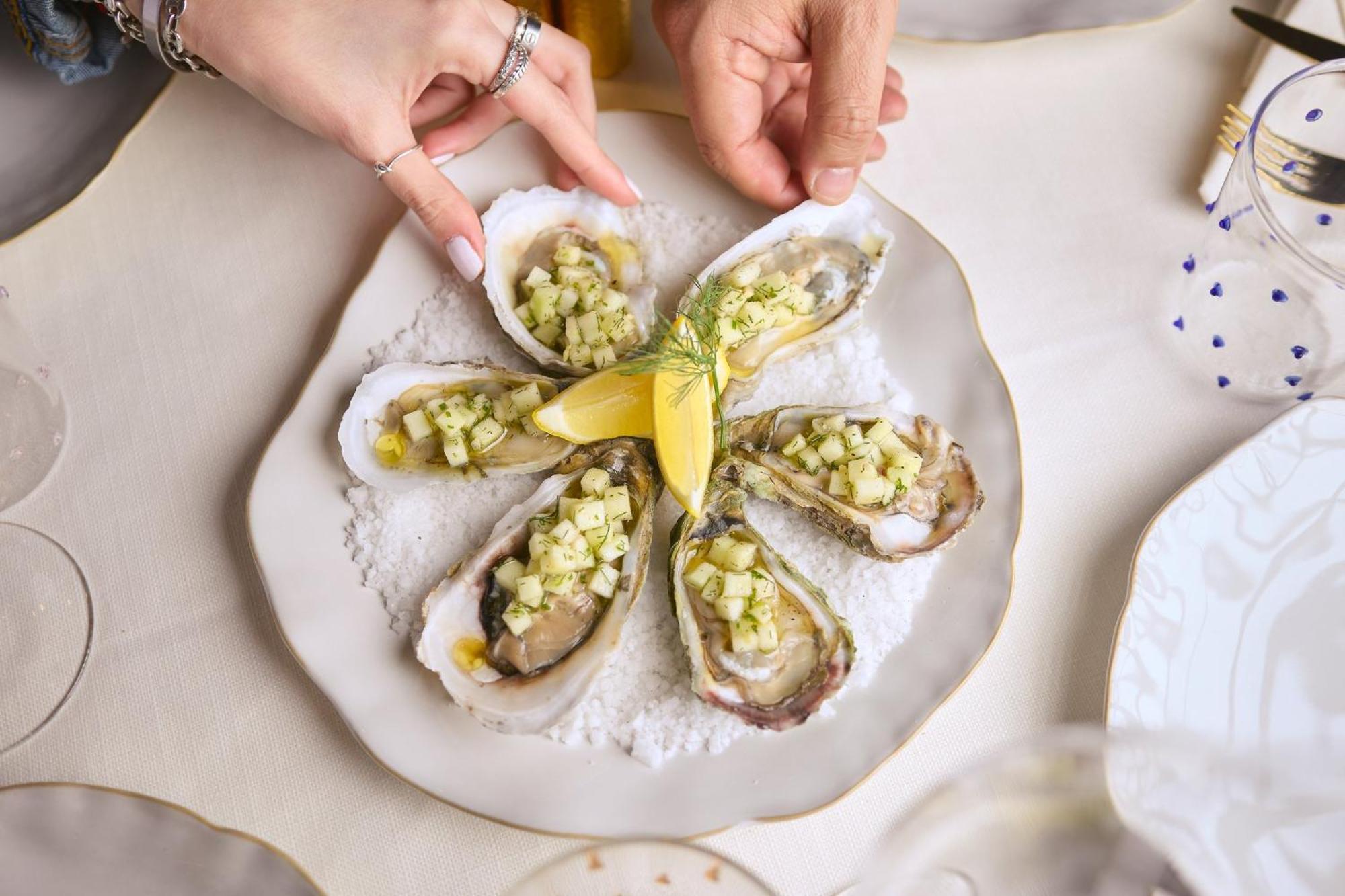 Presidente Intercontinental Mexico City By Ihg Ngoại thất bức ảnh Oysters Rockefeller